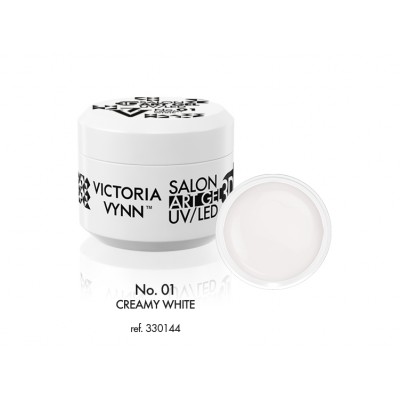 salon art gel 3D No.01 creamy white salon art gel 3D No.01 creamy white
